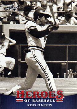 2015 Leaf Heroes of Baseball #49 Rod Carew Front