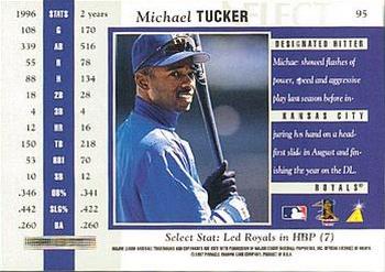 1997 Select - Select Company #95 Michael Tucker Back