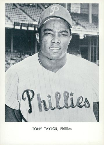 1964 Sports Service Philadelphia Phillies #NNO Tony Taylor Front