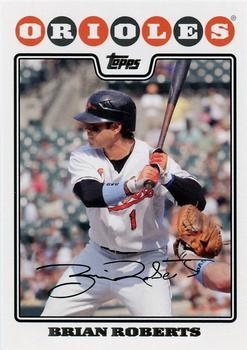 2008 Topps Baltimore Orioles #BAL2 Brian Roberts Front