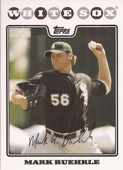 2008 Topps Chicago White Sox #CHW11 Mark Buehrle Front