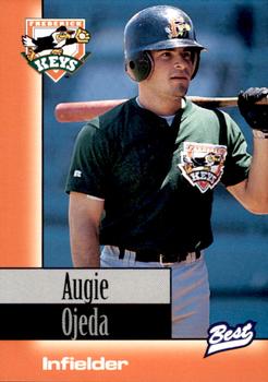 1997 Best Frederick Keys #19 Augie Ojeda Front