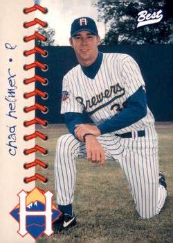 1997 Best Helena Brewers #13 Chad Helmer Front