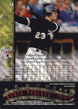 1997 Stadium Club - Members Only #43 Robin Ventura Back