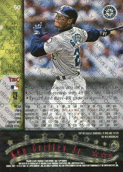 1997 Stadium Club - Members Only #50 Ken Griffey Jr. Back