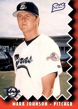 1997 Best Kissimmee Cobras #14 Mark Johnson Front