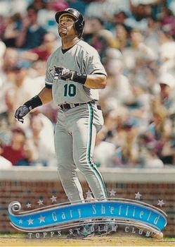 1997 Stadium Club - Pre-Production #PP3 Gary Sheffield Front