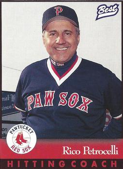 1997 Best Pawtucket Red Sox #4 Rico Petrocelli Front