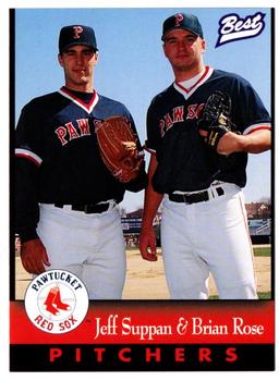 1997 Best Pawtucket Red Sox #28 Jeff Suppan / Brian Rose Front