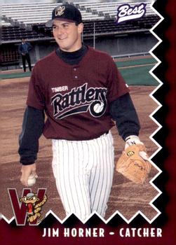 1997 Best Wisconsin Timber Rattlers #13 Jim Horner Front