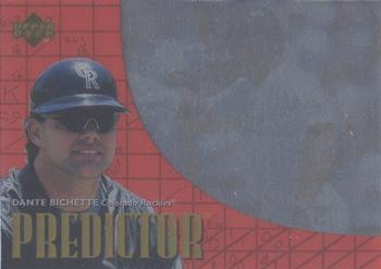 1997 Upper Deck - Predictors Exchange #P14 Dante Bichette Front