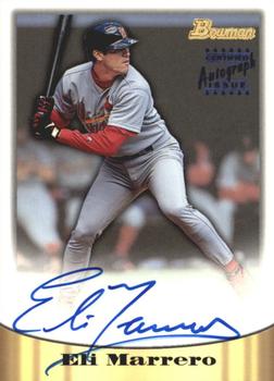 1998 Bowman - Certified Autographs Blue Foil #19 Eli Marrero Front