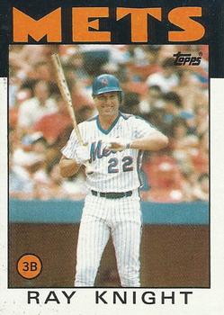 1986 Topps #27 Ray Knight Front