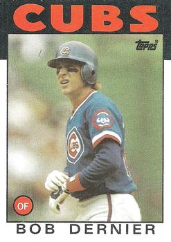 1986 Topps #188 Bob Dernier Front