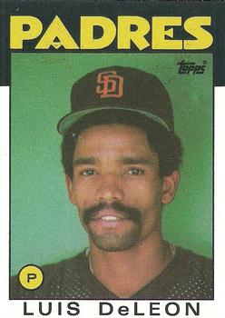 1986 Topps #286 Luis DeLeon Front