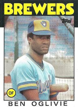 1986 Topps #372 Ben Oglivie Front