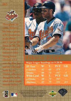 1997 Upper Deck #383 Roberto Alomar Back