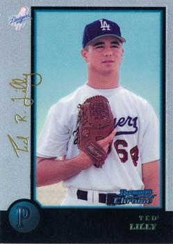 1998 Bowman Chrome - Golden Anniversary #183 Ted Lilly Front