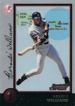 1998 Bowman Chrome - International #24 Bernie Williams Front