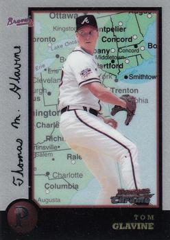 1998 Bowman Chrome - International #57 Tom Glavine Front