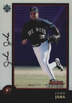 1998 Bowman Chrome - Refractors #17 John Jaha Front