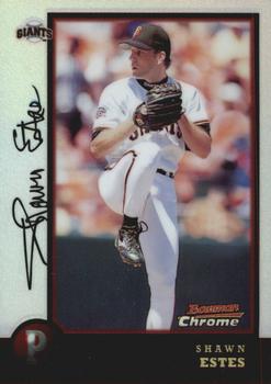 1998 Bowman Chrome - Refractors #29 Shawn Estes Front