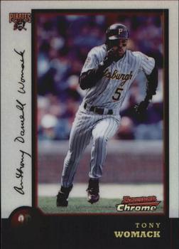 1998 Bowman Chrome - Refractors #41 Tony Womack Front