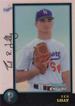 1998 Bowman Chrome - Refractors #183 Ted Lilly Front