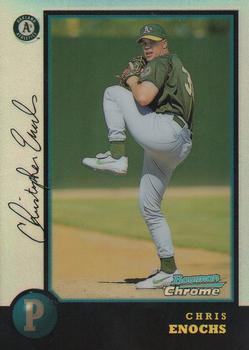 1998 Bowman Chrome - Refractors #184 Chris Enochs Front