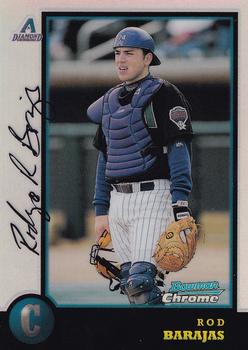 1998 Bowman Chrome - Refractors #429 Rod Barajas Front