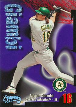 1998 Circa Thunder - Rave #157 Jason Giambi Front