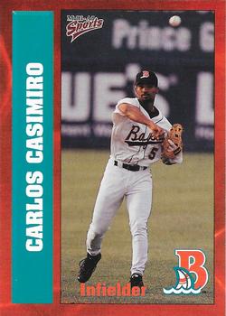 1999 Multi-Ad Bowie Baysox #5 Carlos Casimiro Front