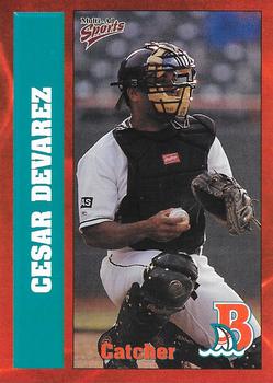 1999 Multi-Ad Bowie Baysox #11 Cesar Devarez Front