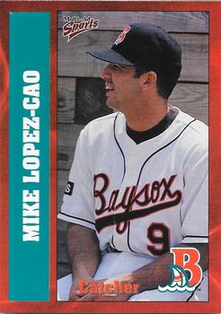 1999 Multi-Ad Bowie Baysox #19 Mike Lopez-Cao Front