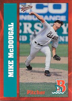 1999 Multi-Ad Bowie Baysox #20 Mike McDougal Front