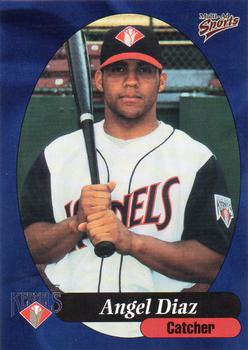 1999 Multi-Ad Cedar Rapids Kernels #NNO Angel Diaz Front