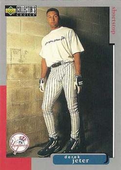 1998 Collector's Choice - Series Two Blaster Jumbo 5x7 #450 Derek Jeter Front