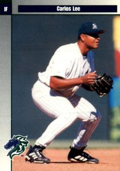1999 Blueline Charlotte Knights #11 Carlos Lee Front