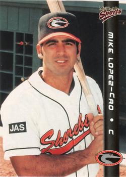 1999 Multi-Ad Delmarva Shorebirds #3 Mike Lopez-Cao Front