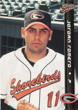 1999 Multi-Ad Delmarva Shorebirds #11 Jordan Romero Front