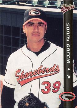 1999 Multi-Ad Delmarva Shorebirds #39 Sonny Garcia Front