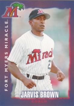 1999 Fort Myers Miracle #NNO Jarvis Brown Front