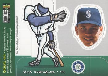 1998 Collector's Choice - Mini Bobbing Heads #26 Alex Rodriguez Front