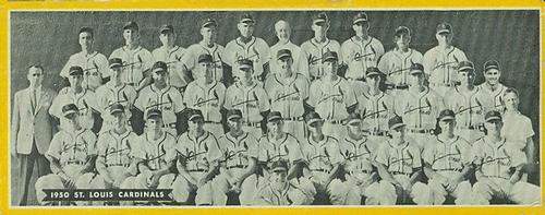 1951 Topps Teams #NNO St. Louis Cardinals Front