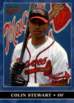 1999 Multi-Ad Macon Braves #NNO Colin Stewart Front