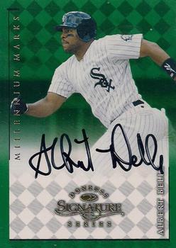 1998 Donruss Signature - Signature Series Millennium Marks Autographs #NNO Albert Belle Front