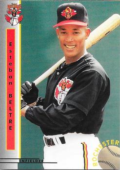 1999 Blueline Rochester Red Wings #5 Esteban Beltre Front