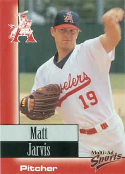 1998 Multi-Ad Arkansas Travelers #14 Matt Jarvis Front