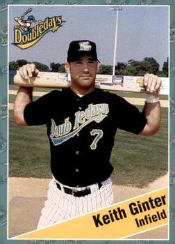 1998 Auburn Doubledays #NNO Keith Ginter Front