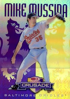 1998 Donruss - Crusade Purple #11 Mike Mussina Front